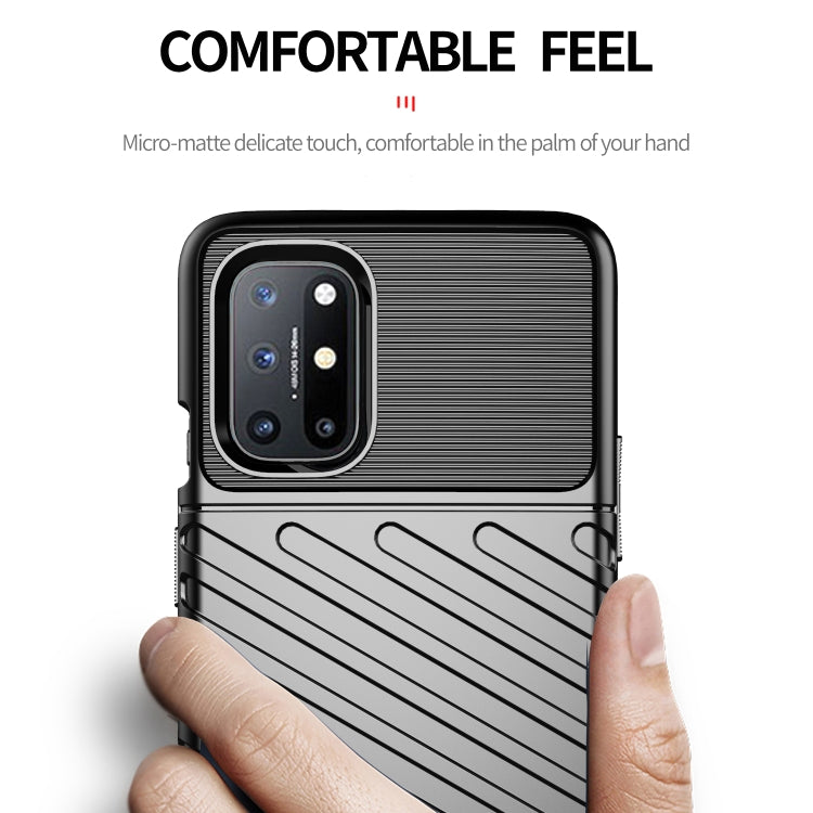 For OnePlus 8T Thunderbolt Shockproof TPU Soft Case(Green)