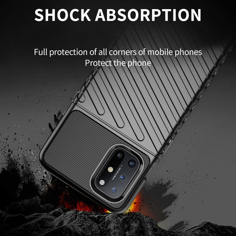 For OnePlus 8T Thunderbolt Shockproof TPU Soft Case(Green)