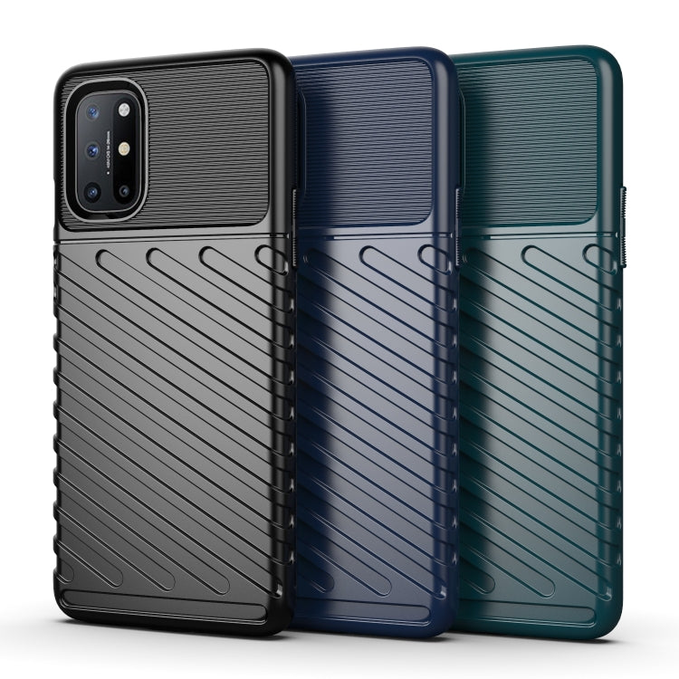 For OnePlus 8T Thunderbolt Shockproof TPU Soft Case(Green)