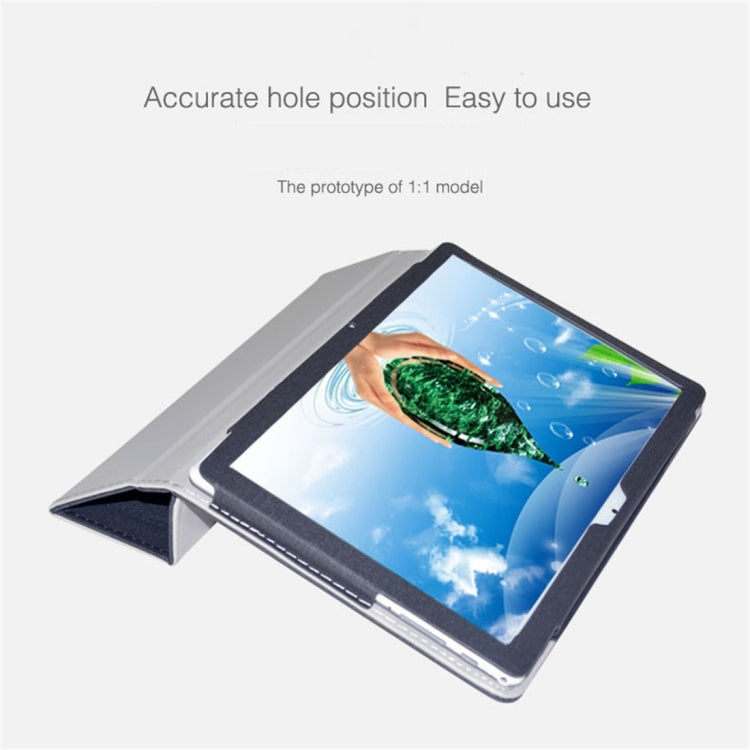 For TECLAST P10SE Anti-slip Texture Horizontal Flip Leather Protective Case with Holder