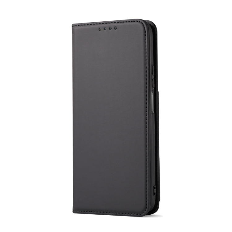 For Huawei Honor 30 Lite Strong Magnetism Liquid Feel Horizontal Flip Leather Case with Holder & Card Slots & Wallet