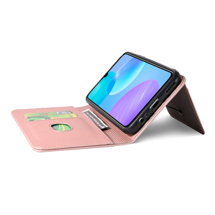 For Huawei Honor 30 Lite Strong Magnetism Liquid Feel Horizontal Flip Leather Case with Holder & Card Slots & Wallet