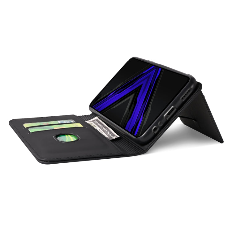 For Huawei Honor Play 4 Pro Strong Magnetism Liquid Feel Horizontal Flip Leather Case with Holder & Card Slots & Wallet