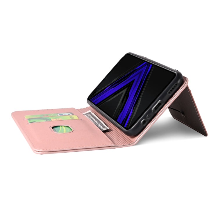 For Huawei Honor Play 4 Pro Strong Magnetism Liquid Feel Horizontal Flip Leather Case with Holder & Card Slots & Wallet