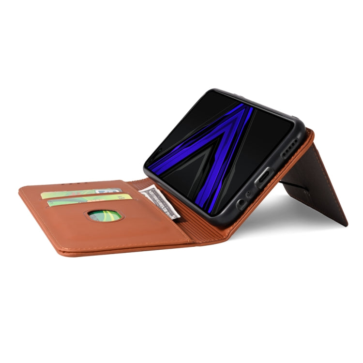 For Huawei Honor Play 4 Pro Strong Magnetism Liquid Feel Horizontal Flip Leather Case with Holder & Card Slots & Wallet