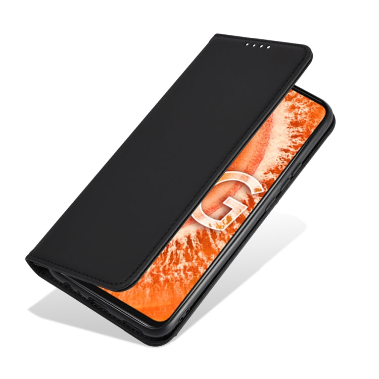 For Huawei Honor V30 Strong Magnetism Liquid Feel Horizontal Flip Leather Case with Holder & Card Slots & Wallet