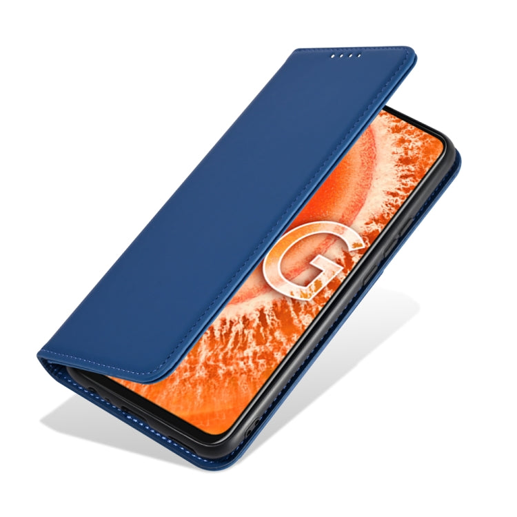 For Huawei Honor V30 Strong Magnetism Liquid Feel Horizontal Flip Leather Case with Holder & Card Slots & Wallet