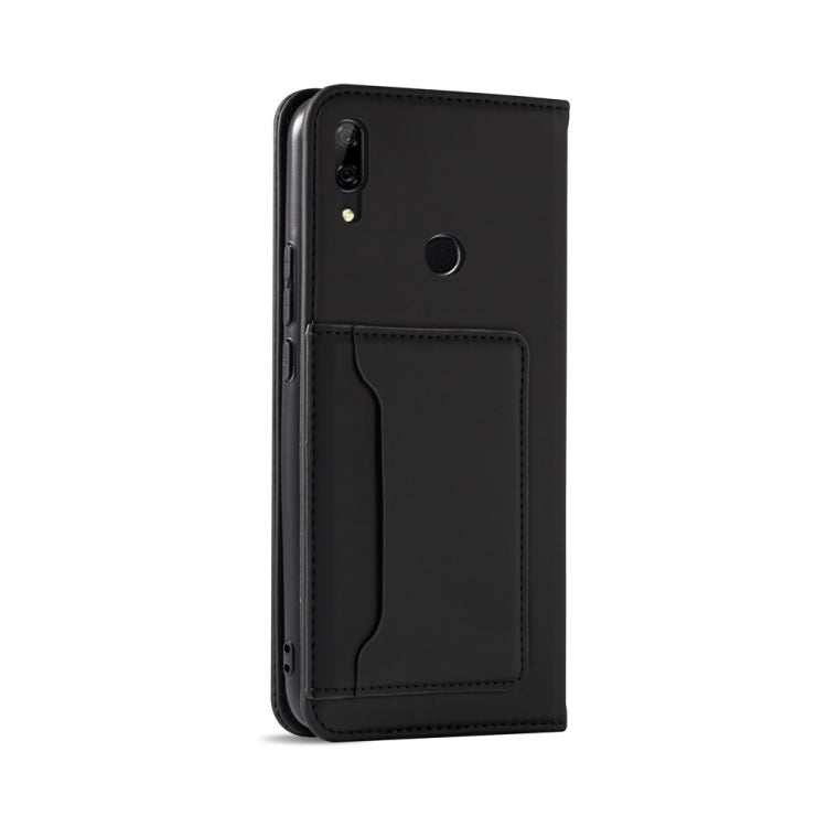 For Huawei P Smart Z / Y9 Prime (2019) Strong Magnetism Liquid Feel Horizontal Flip Leather Case with Holder & Card Slots & Wallet