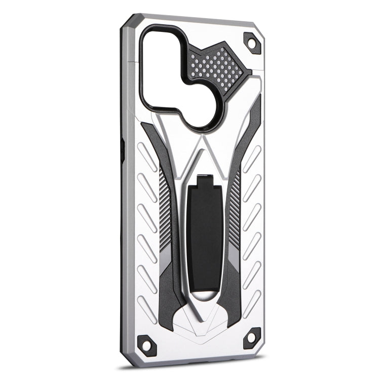 For OPPO A53 (2020) Shockproof TPU + PC Protective Case with Holder