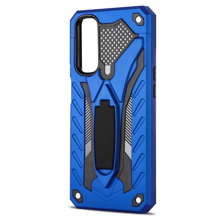 For OPPO Realme 7 Shockproof TPU + PC Protective Case with Holder