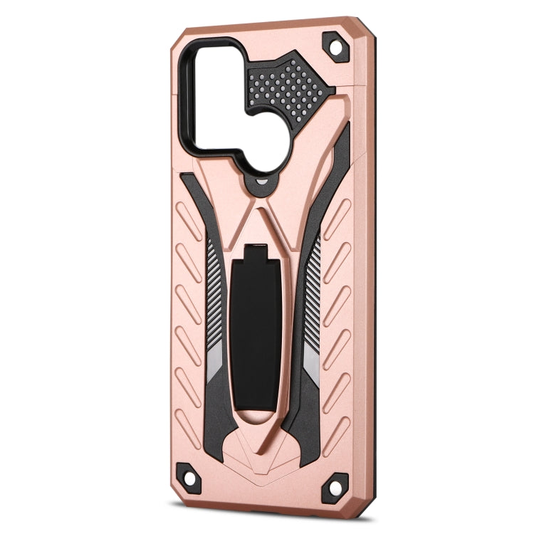 For OPPO Realme C17 / 7i Shockproof TPU + PC Protective Case with Holder