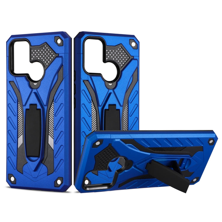 For OPPO Realme C17 / 7i Shockproof TPU + PC Protective Case with Holder