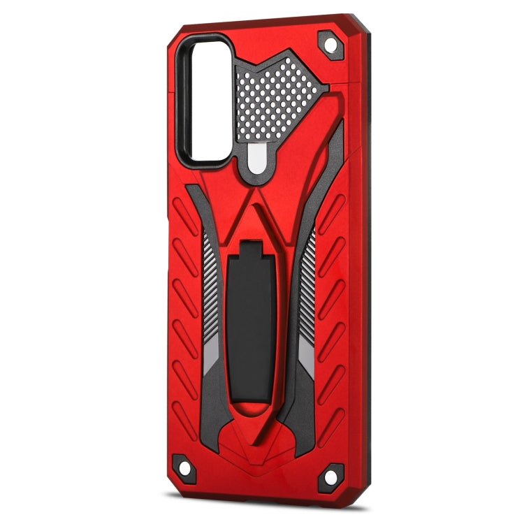 For vivo Y20 Shockproof TPU + PC Protective Case with Holder