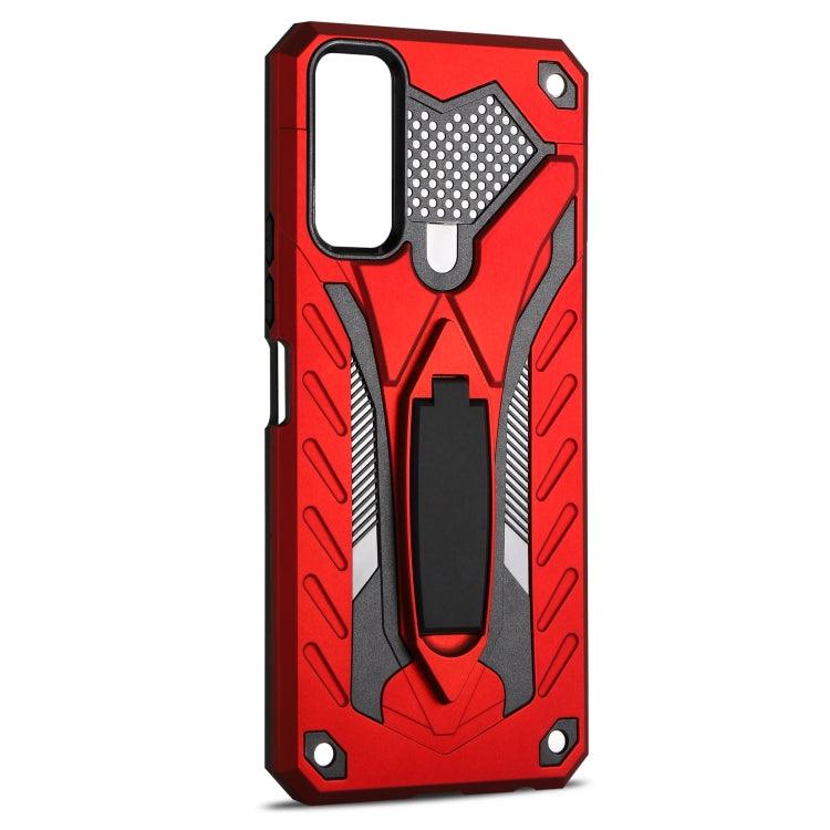 For vivo Y20 Shockproof TPU + PC Protective Case with Holder