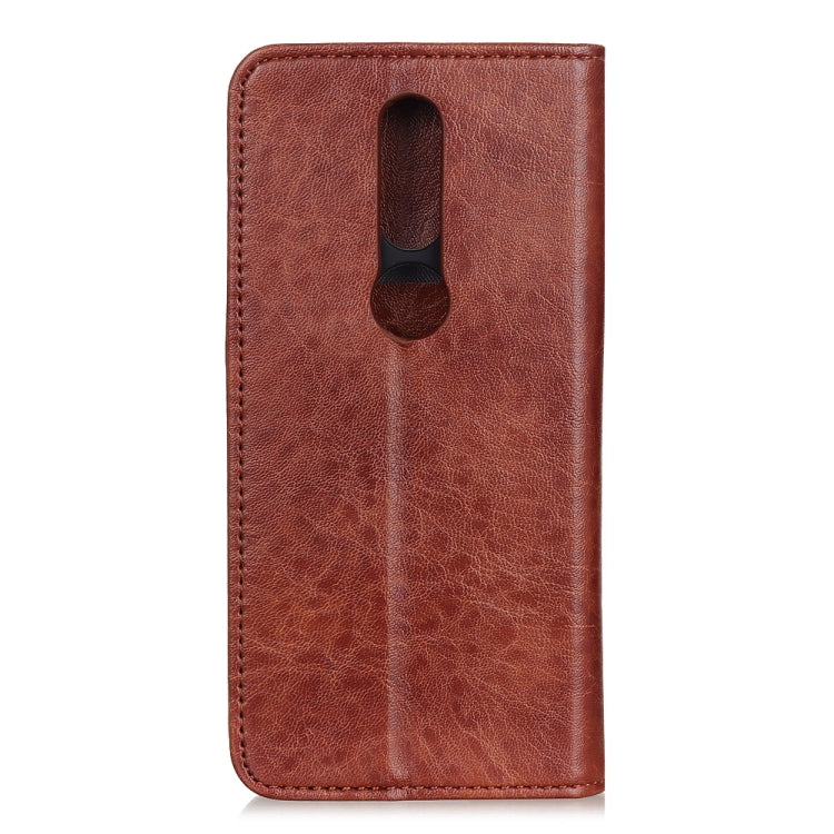For Nokia 2.4 Magnetic Crazy Horse Texture Horizontal Flip Leather Case with Holder & Card Slots & Wallet