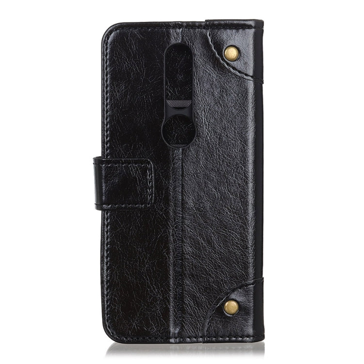 For Nokia 2.4 Copper Buckle Nappa Texture Horizontal Flip Leather Case with Holder & Card Slots & Wallet