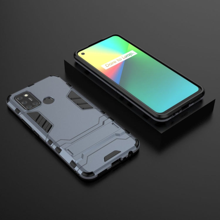 For OPPO Realme 7i PC + TPU Shockproof Protective Case with Invisible Holder