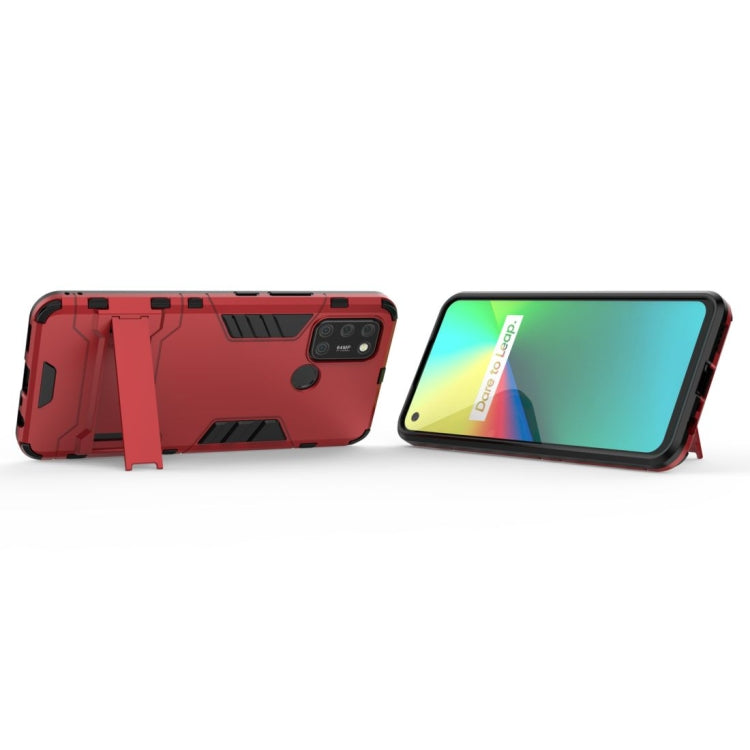 For OPPO Realme 7i PC + TPU Shockproof Protective Case with Invisible Holder