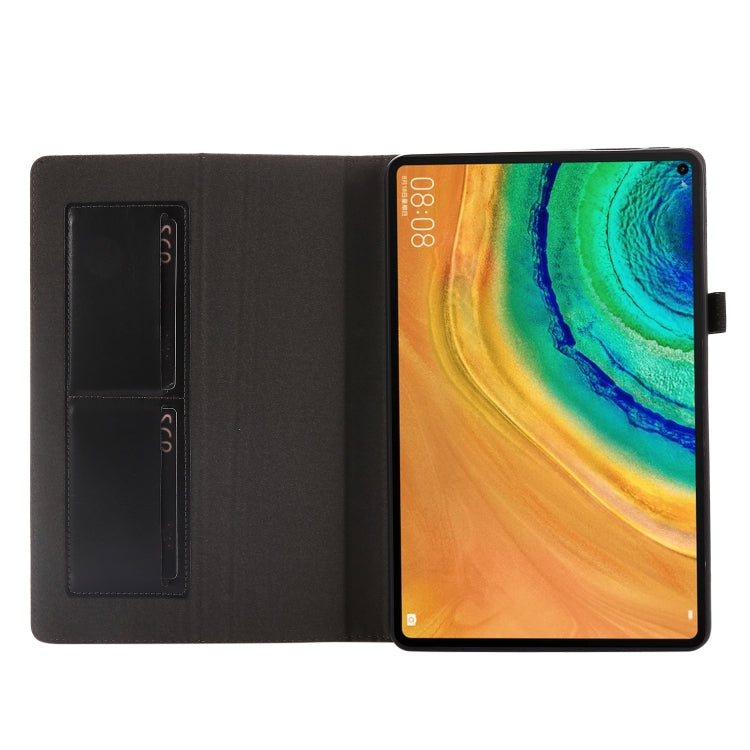 For Huawei Honor V6 / MatePad 10.4 inch Crazy Horse Texture Horizontal Flip Leather Case with 2-folding Holder & Card Slot