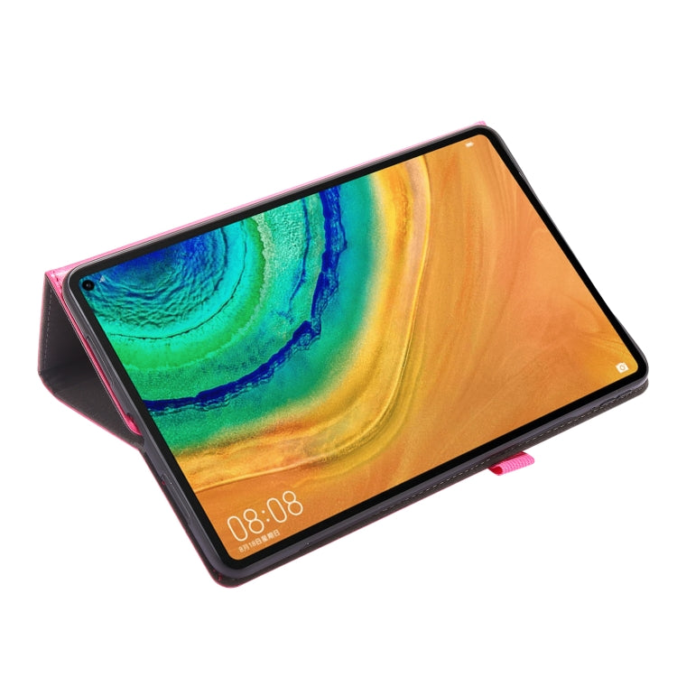 For Huawei Honor V6 / MatePad 10.4 inch Crazy Horse Texture Horizontal Flip Leather Case with 2-folding Holder & Card Slot