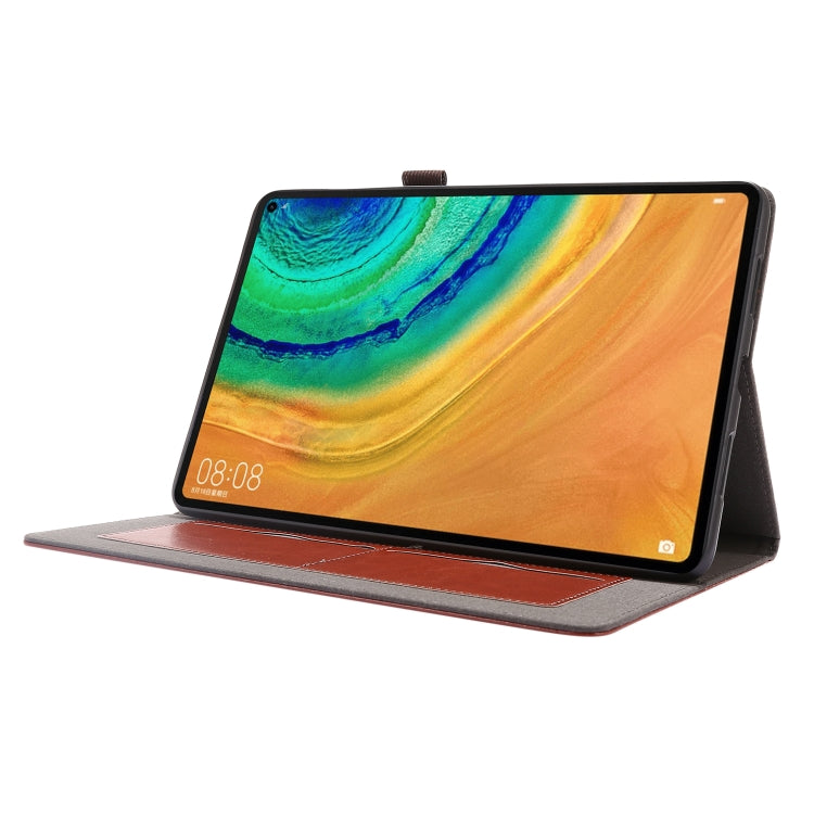 For Huawei Honor V6 / MatePad 10.4 inch Crazy Horse Texture Horizontal Flip Leather Case with 2-folding Holder & Card Slot