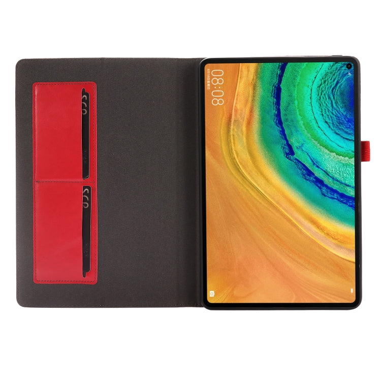 For Huawei Honor V6 / MatePad 10.4 inch Crazy Horse Texture Horizontal Flip Leather Case with 2-folding Holder & Card Slot