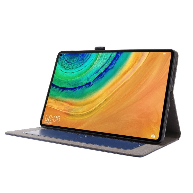 For Huawei Honor V6 / MatePad 10.4 inch Crazy Horse Texture Horizontal Flip Leather Case with 2-folding Holder & Card Slot