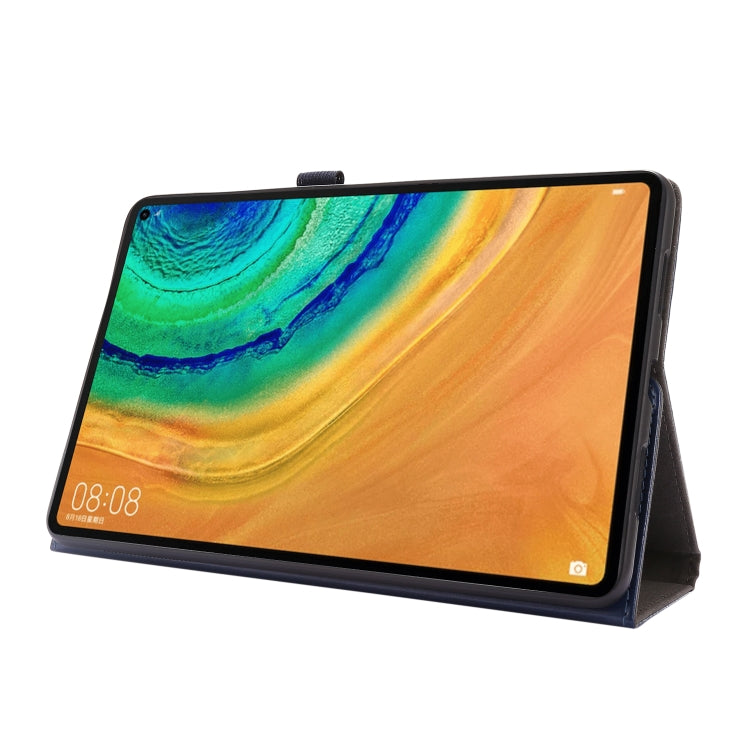 For Huawei Honor V6 / MatePad 10.4 inch Crazy Horse Texture Horizontal Flip Leather Case with 2-folding Holder & Card Slot