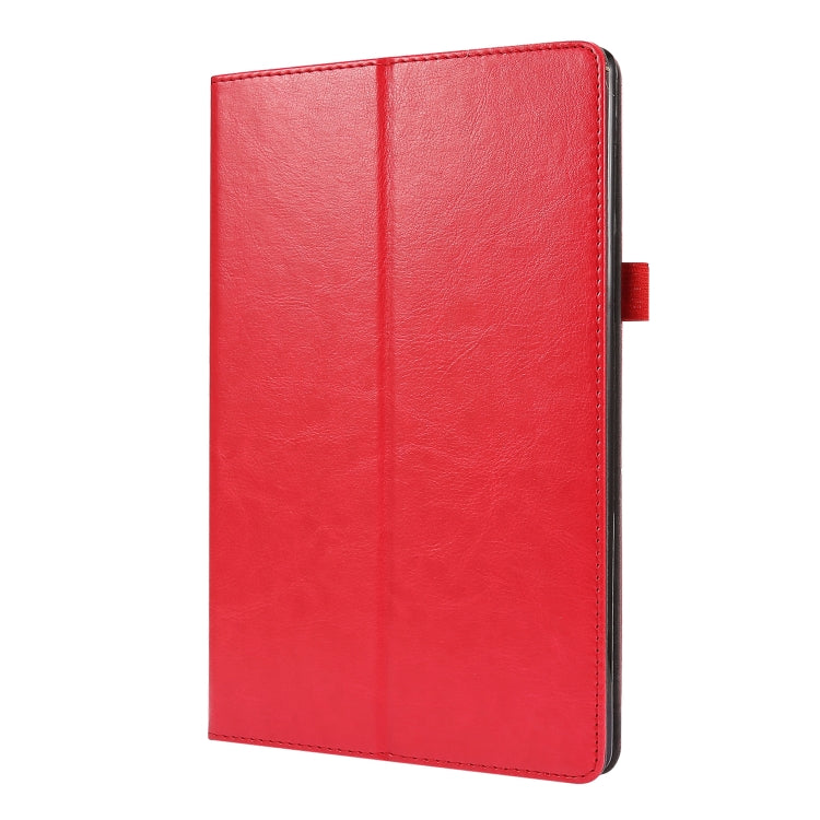 For Lenovo Tab M10 Plus Crazy Horse Texture Horizontal Flip Leather Case with 2-folding Holder & Card Slot