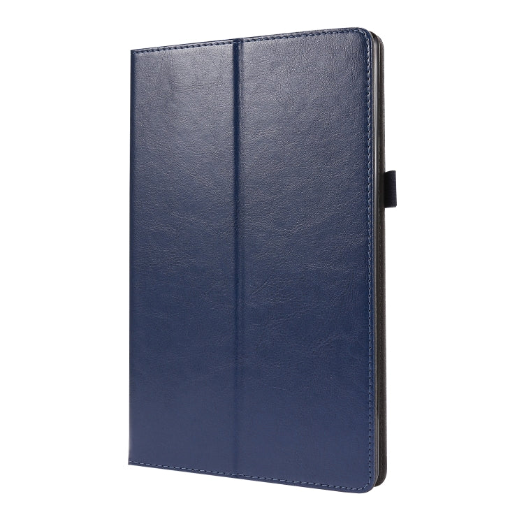 For Lenovo Tab M10 Plus Crazy Horse Texture Horizontal Flip Leather Case with 2-folding Holder & Card Slot