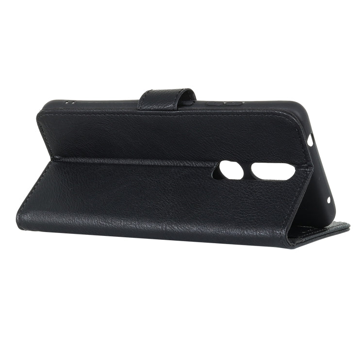 KHAZNEH Cowhide Texture Horizontal Flip Leather Case with Holder & Card Slots & Wallet For Nokia 2.4