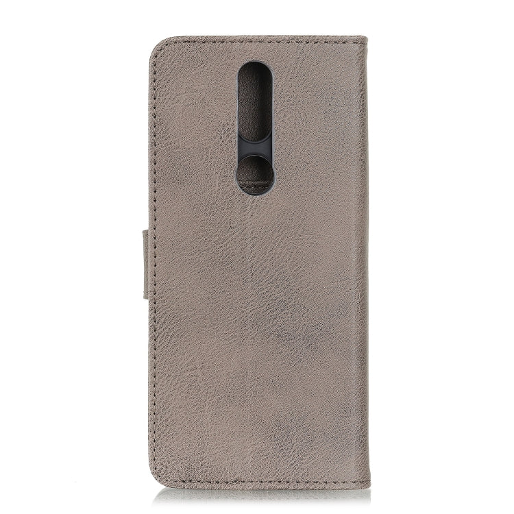 KHAZNEH Cowhide Texture Horizontal Flip Leather Case with Holder & Card Slots & Wallet For Nokia 2.4