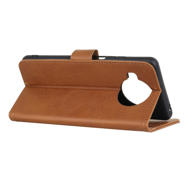 KHAZNEH Cowhide Texture Horizontal Flip Leather Case with Holder & Card Slots & Wallet For Xiaomi Mi 10T Lite