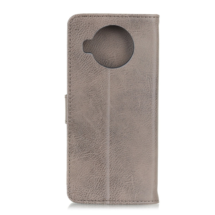 KHAZNEH Cowhide Texture Horizontal Flip Leather Case with Holder & Card Slots & Wallet For Xiaomi Mi 10T Lite