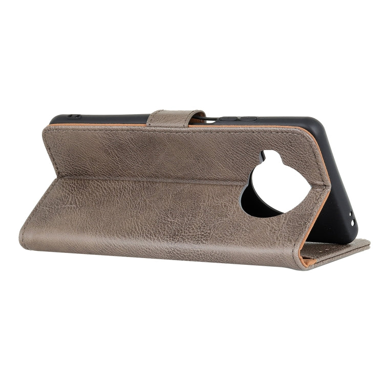 KHAZNEH Cowhide Texture Horizontal Flip Leather Case with Holder & Card Slots & Wallet For Xiaomi Mi 10T Lite