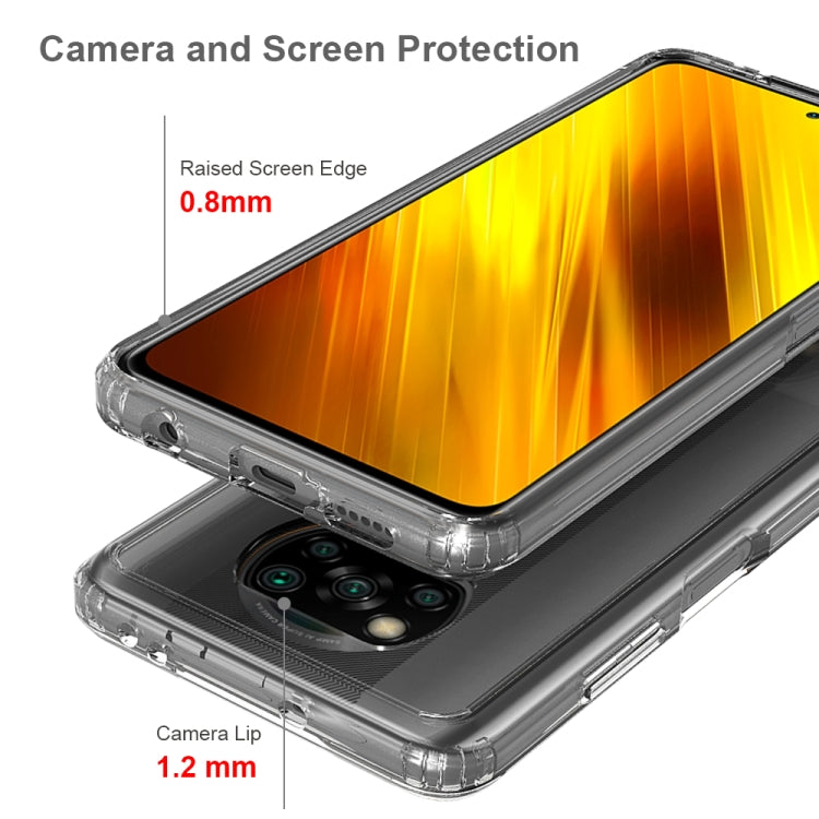 For Xiaomi Poco X3 NFC Scratchproof TPU + Acrylic Protective Case