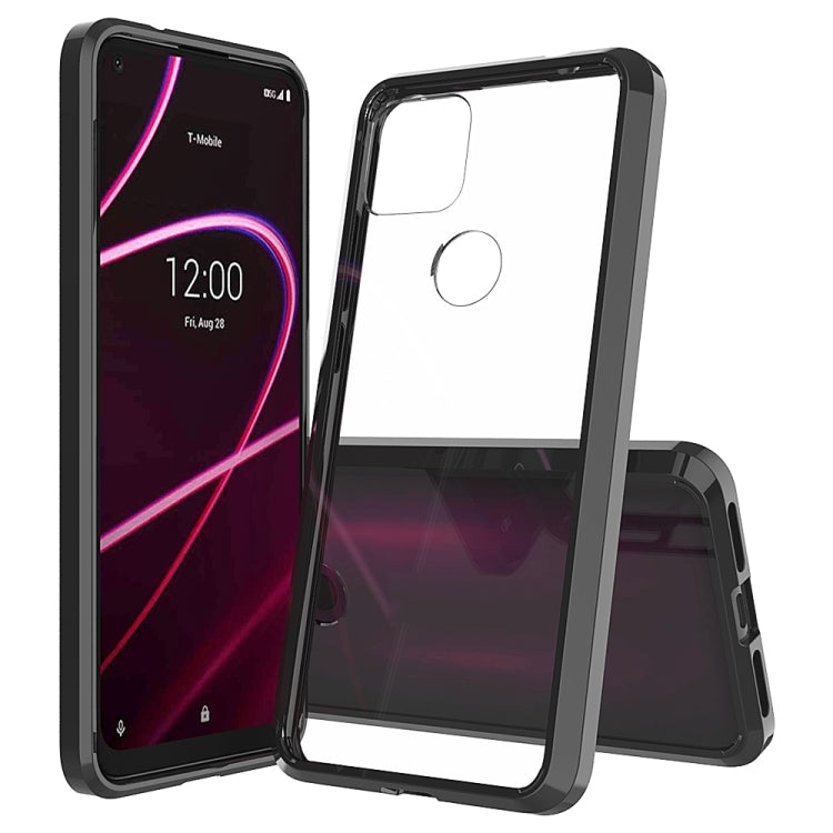 For T-mobile Revvl 5G Scratchproof TPU + Acrylic Protective Case