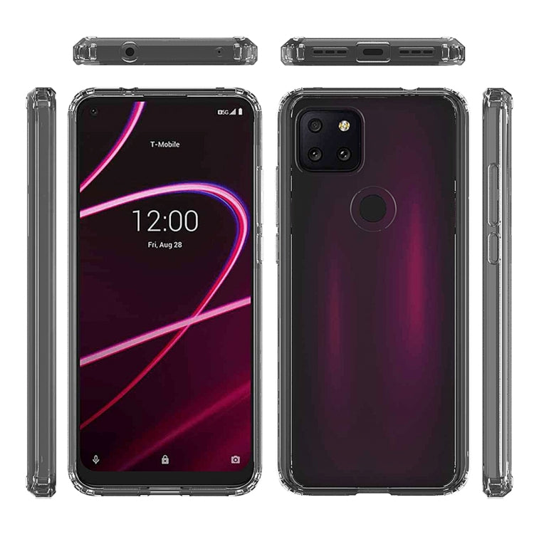For T-mobile Revvl 5G Scratchproof TPU + Acrylic Protective Case