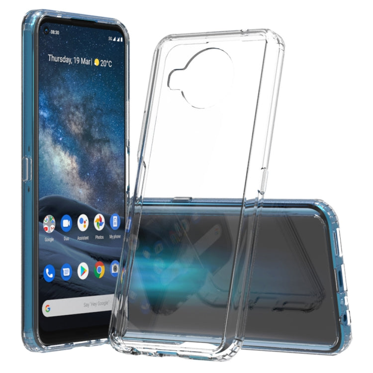 For Nokia 8.3 5G Scratchproof TPU + Acrylic Protective Case