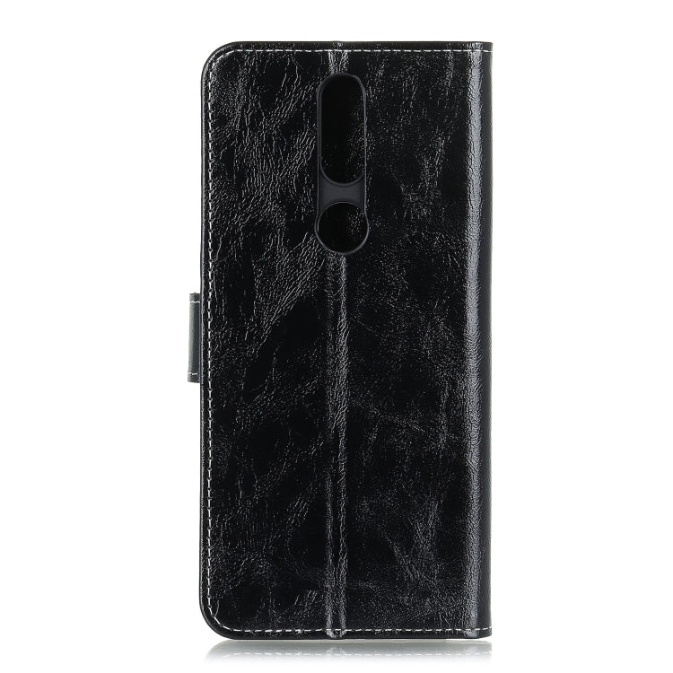 For Nokia 2.4 Retro Crazy Horse Texture Horizontal Flip Leather Case with Holder & Card Slots & Photo Frame & Wallet