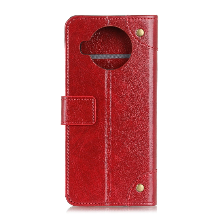Copper Buckle Nappa Texture Horizontal Flip Leather Case with Holder & Card Slots & Wallet For Xiaomi Mi 10T Lite