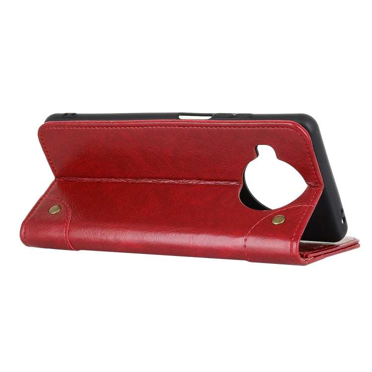 Copper Buckle Nappa Texture Horizontal Flip Leather Case with Holder & Card Slots & Wallet For Xiaomi Mi 10T Lite