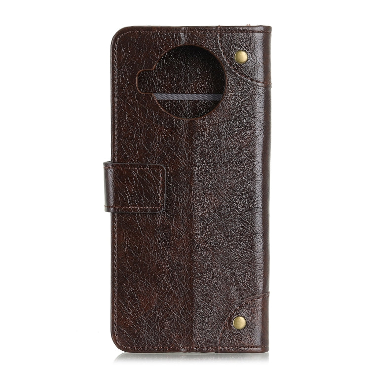 Copper Buckle Nappa Texture Horizontal Flip Leather Case with Holder & Card Slots & Wallet For Xiaomi Mi 10T Lite