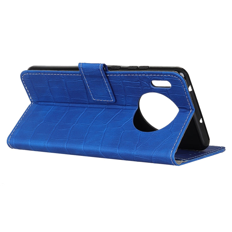 For Huawei Y9a Crocodile Texture Horizontal Flip Leather Case with Holder & Card Slots & Wallet & Photo Frame