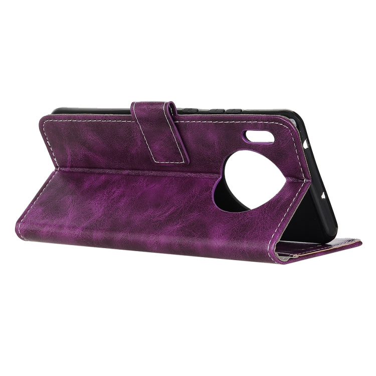 For Huawei Y9a Retro Crazy Horse Texture Horizontal Flip Leather Case with Holder & Card Slots & Photo Frame & Wallet