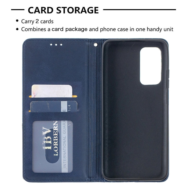 For Xiaomi Mi 10T / 10 Pro 5G Rhombus Texture Horizontal Flip Magnetic Leather Case with Holder & Card Slots