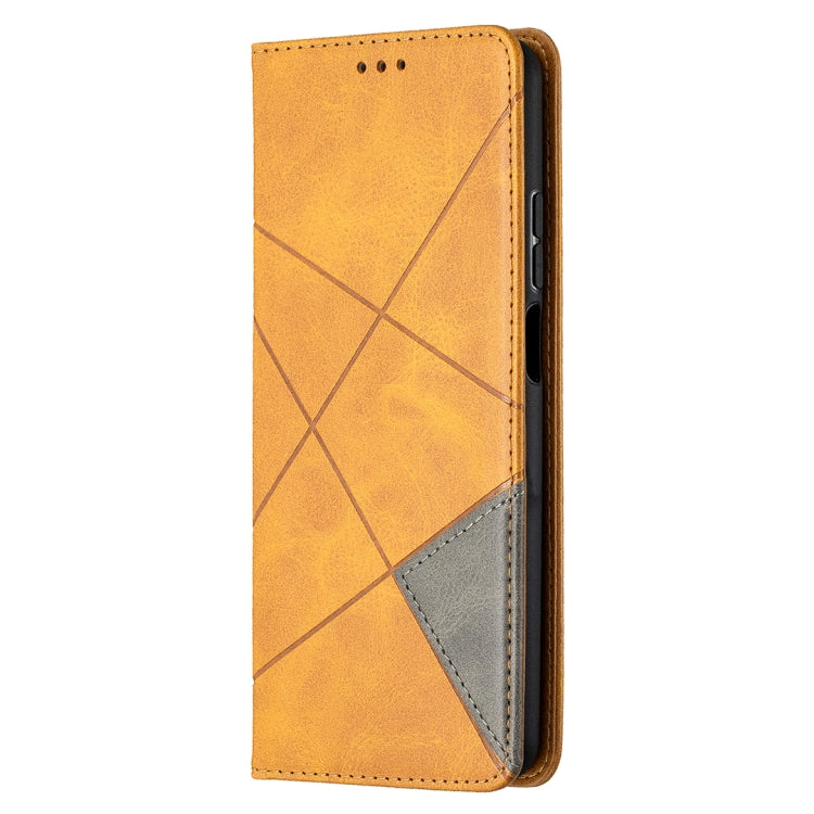 For Xiaomi Mi 10T Lite 5G Rhombus Texture Horizontal Flip Magnetic Leather Case with Holder & Card Slots