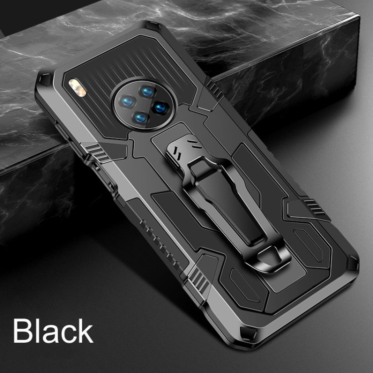 For Huawei Y9a Armor Warrior Shockproof PC + TPU Protective Case