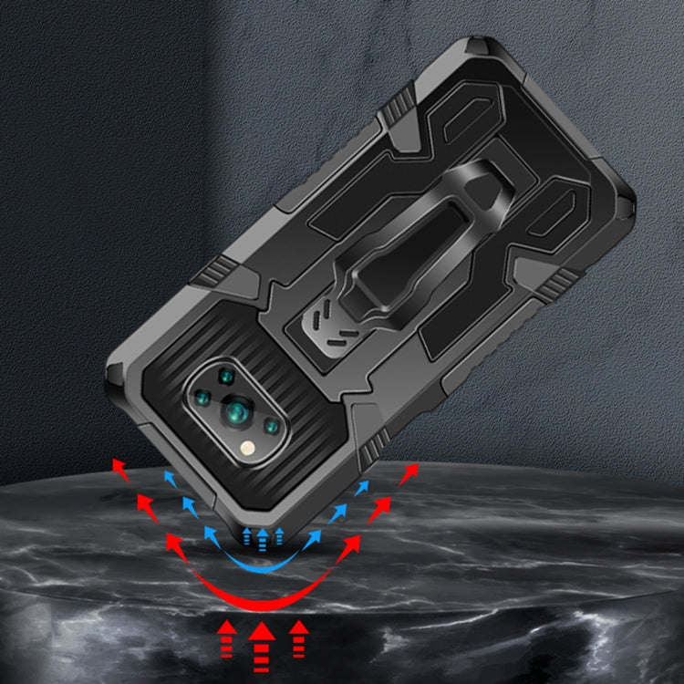 For Huawei Y9a Armor Warrior Shockproof PC + TPU Protective Case