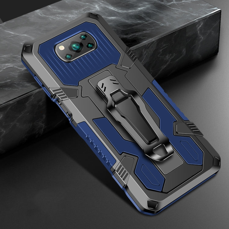 For Xiaomi Poco X3 / Poco X3 FNC / X3 Pro Armor Warrior Shockproof PC + TPU Protective Case